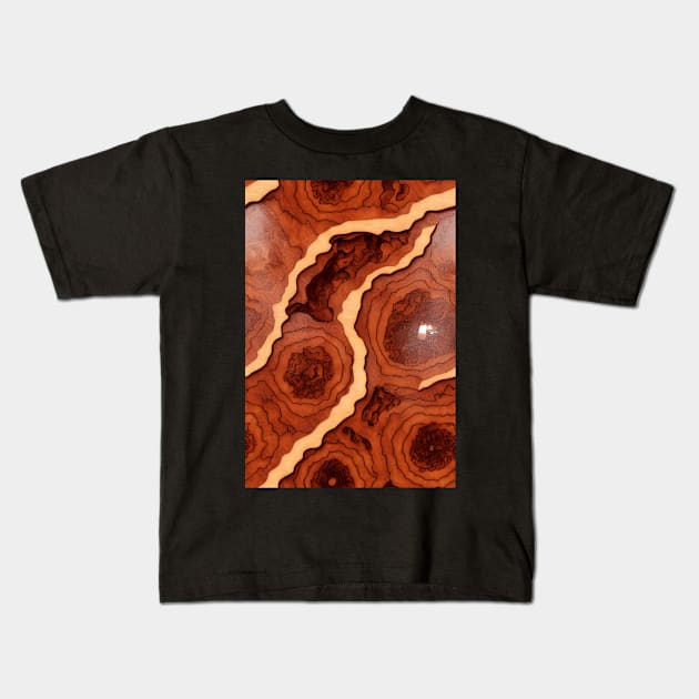 Wood pattern, a perfect gift for any woodworker or nature lover! #51 Kids T-Shirt by Endless-Designs